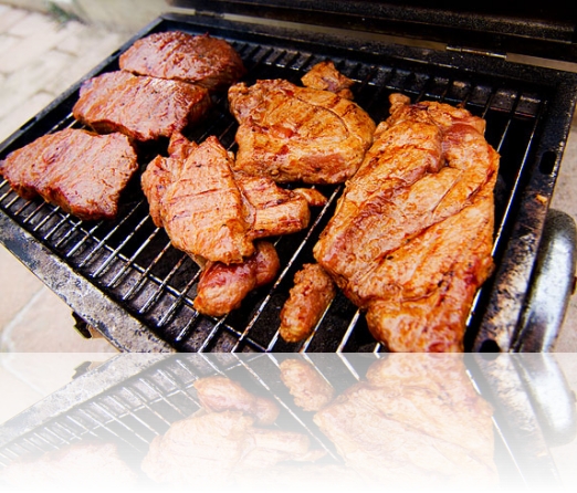 Döda djur på grillen!