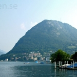 Lugano, södra Schweiz