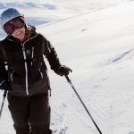 Maria, efter att ha susat ner en bit.