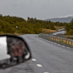 ...medan vi såg hemvägen slingra sig fram.