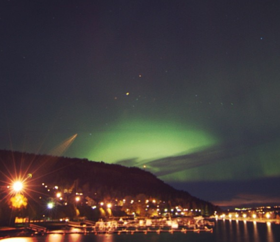 Norrsken över Frösön