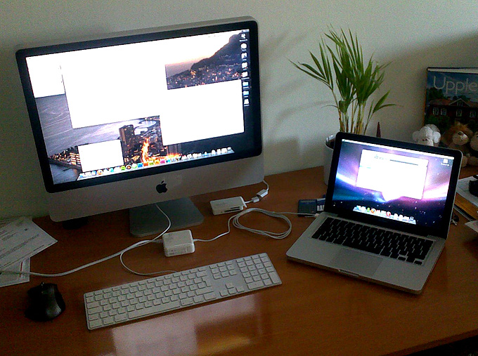 iMac 24" och Macbook 13"