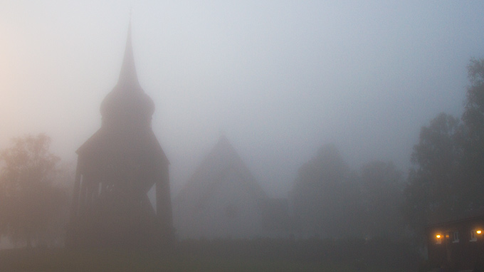 Dimma vid Frösö kyrka