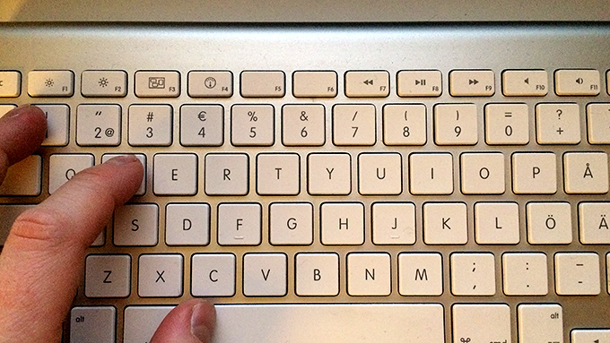 22:02. Skärmtid. Bloggtid.