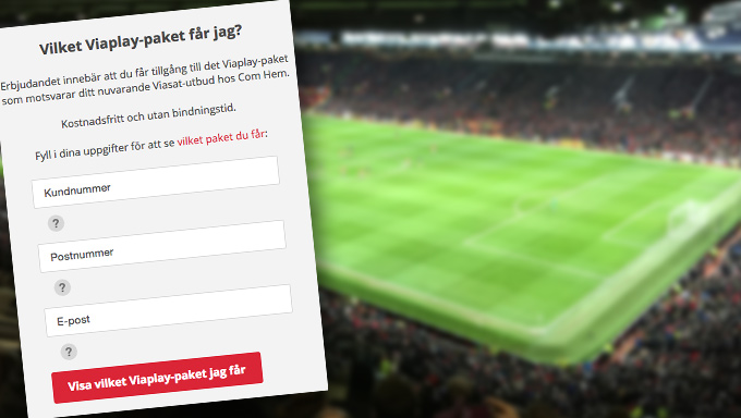 ComHem och Viaplay