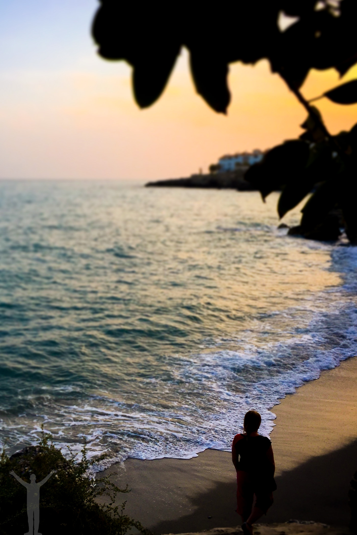 Solnedgång i Nerja