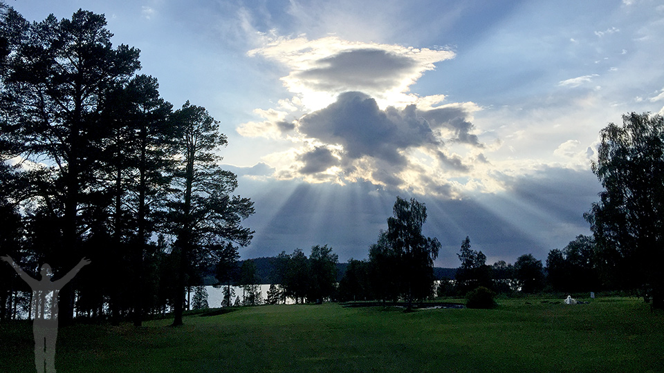 Hål 7 på Östersund Frösö golfbana