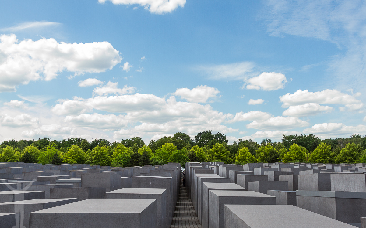 Historiska kontraster i Berlin