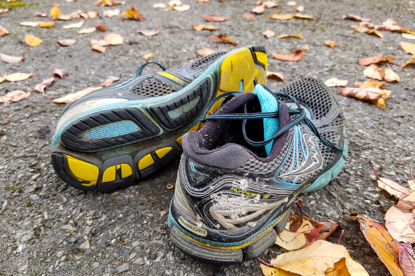 Mina gamla trotjänare till löparskor