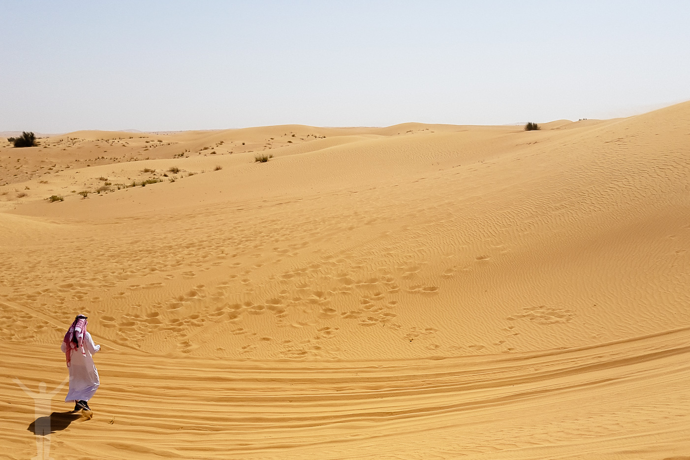 Öken utanför Dubai