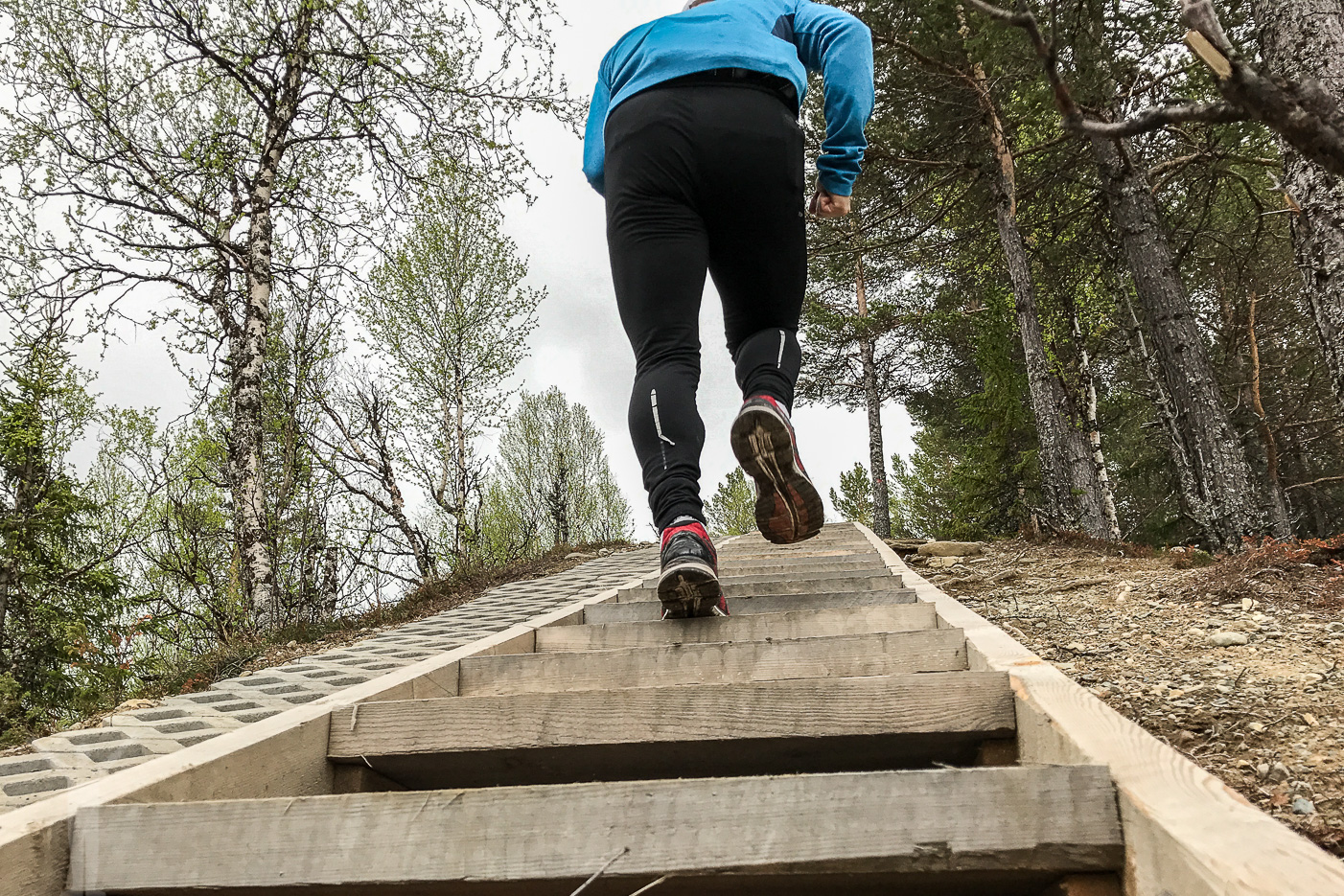 Joggingrunda runt Blanktjärnarna
