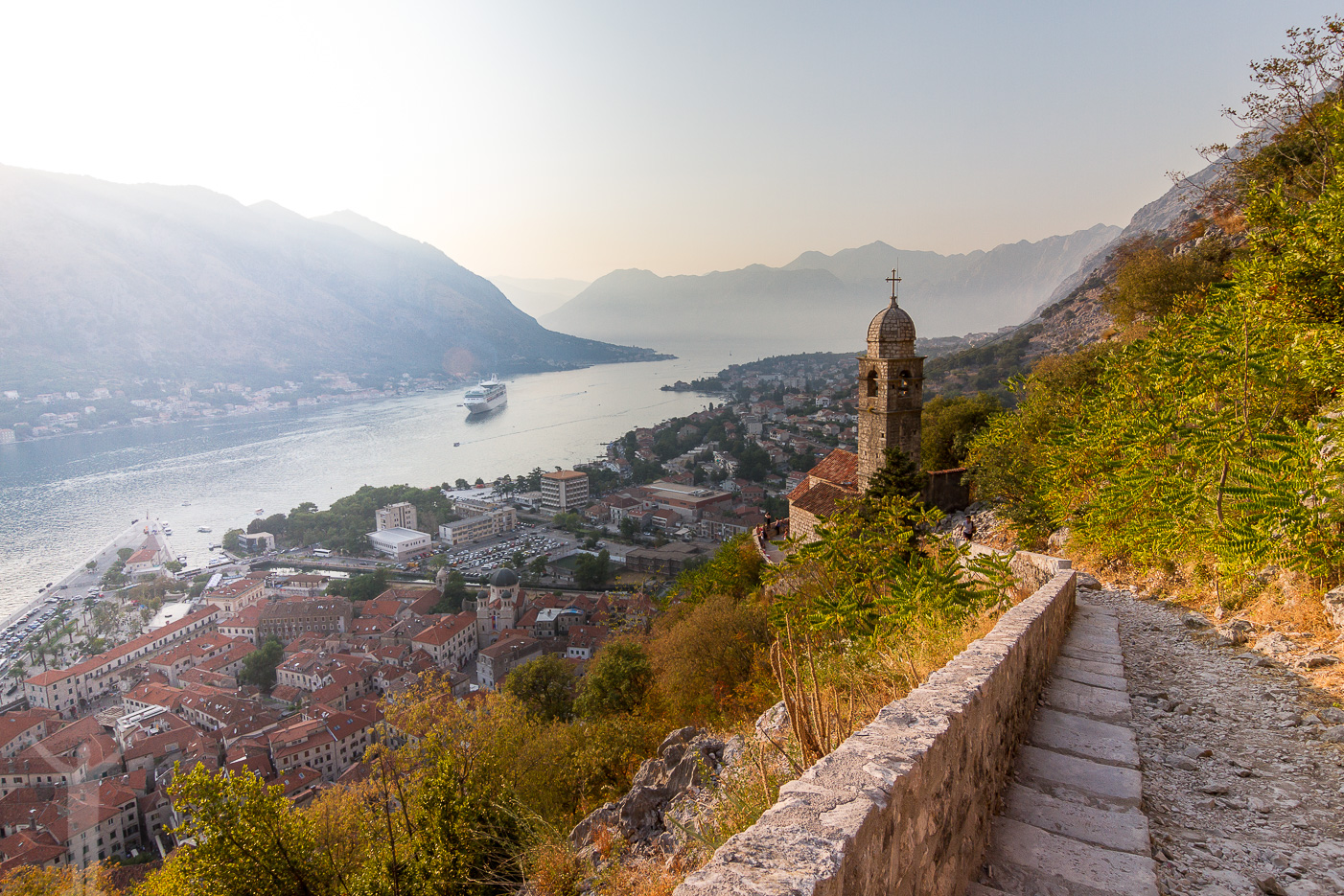 Vägen upp till St Johns