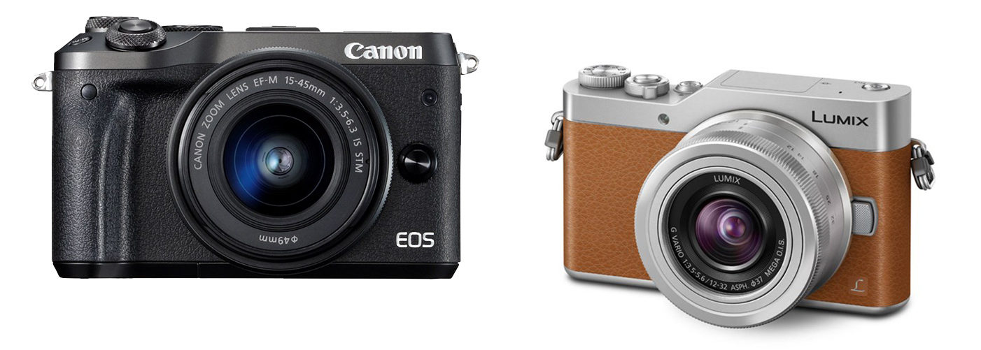 Canon M6, Panasonic GX800