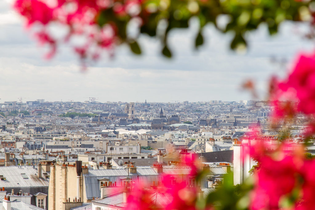 Paris från Sacré Cœur