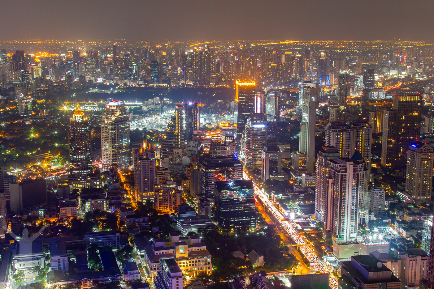 Bangkok by night.
