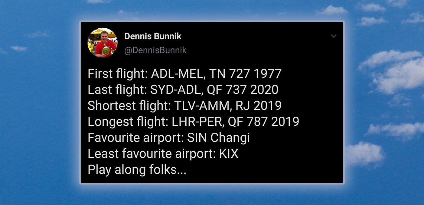 Dennis Bunniks utmaning på Twitter
