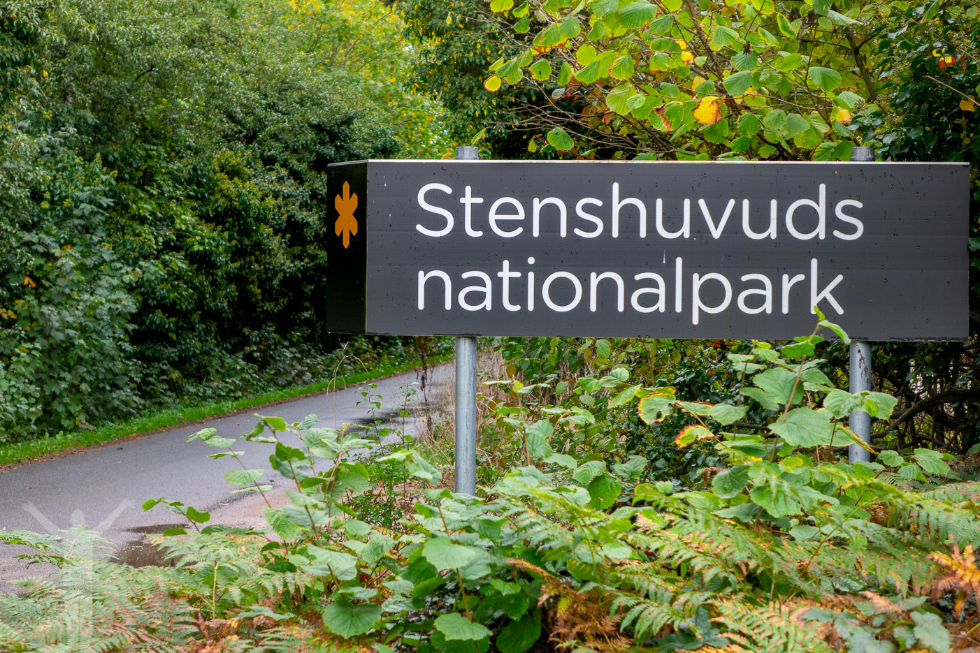 Vandra i Stenshuvud nationalpark - entrén
