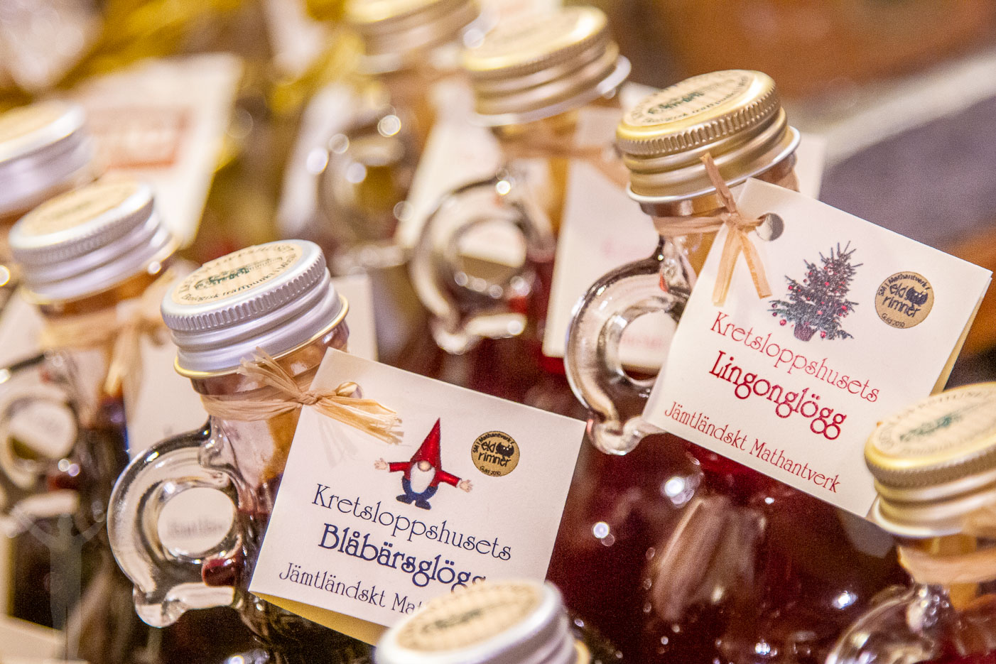 Hemmagjord blåbärs- och lingonglögg