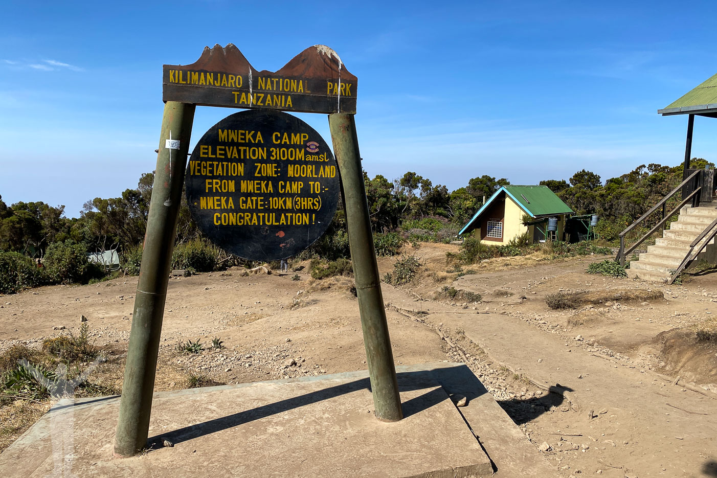 Mweka Camp