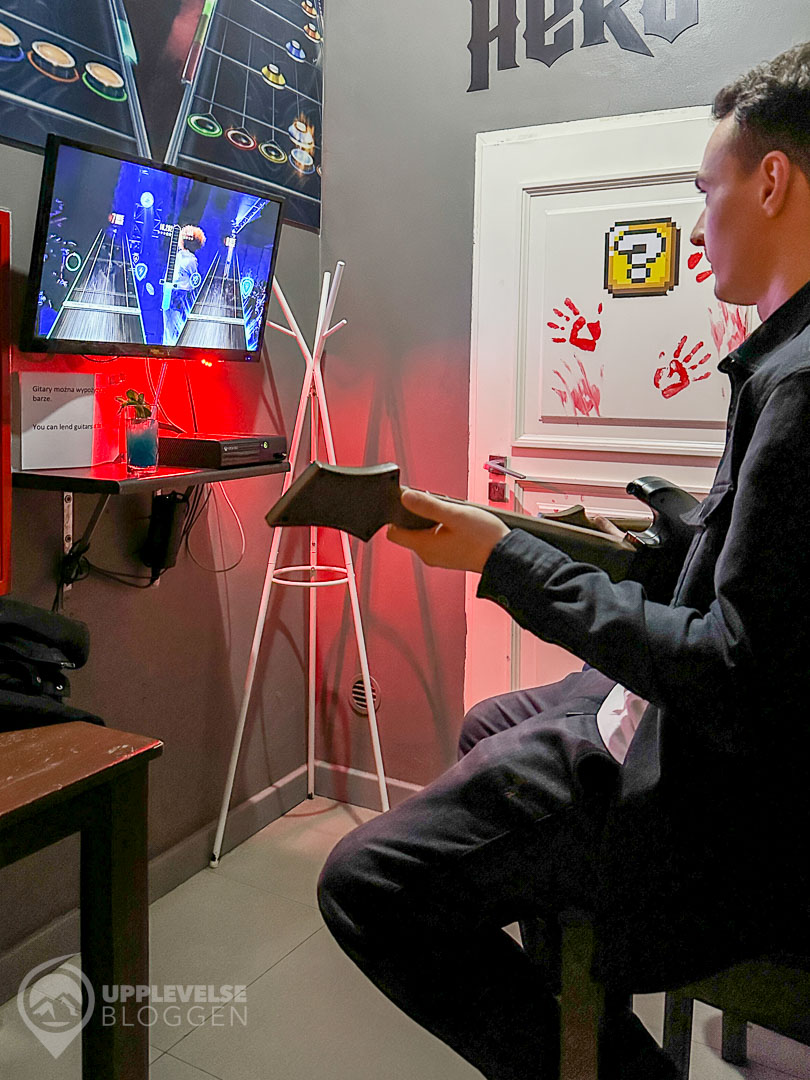 Guitar Hero på Cybermachina, Krakow