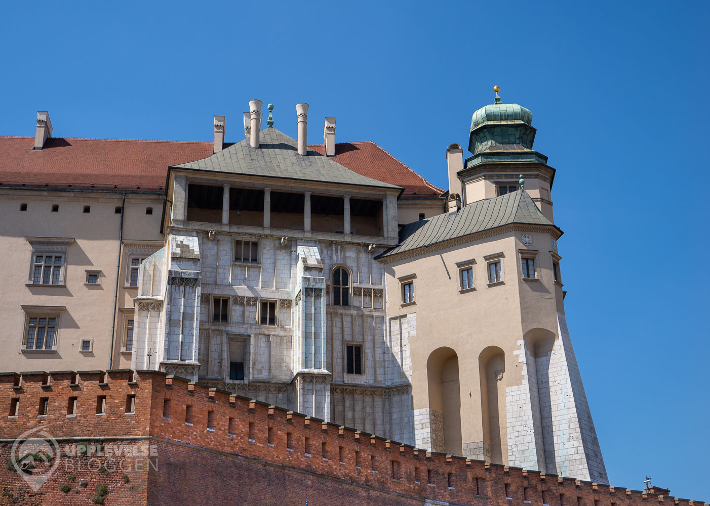 Wawel, det kungliga slottet i Krakow