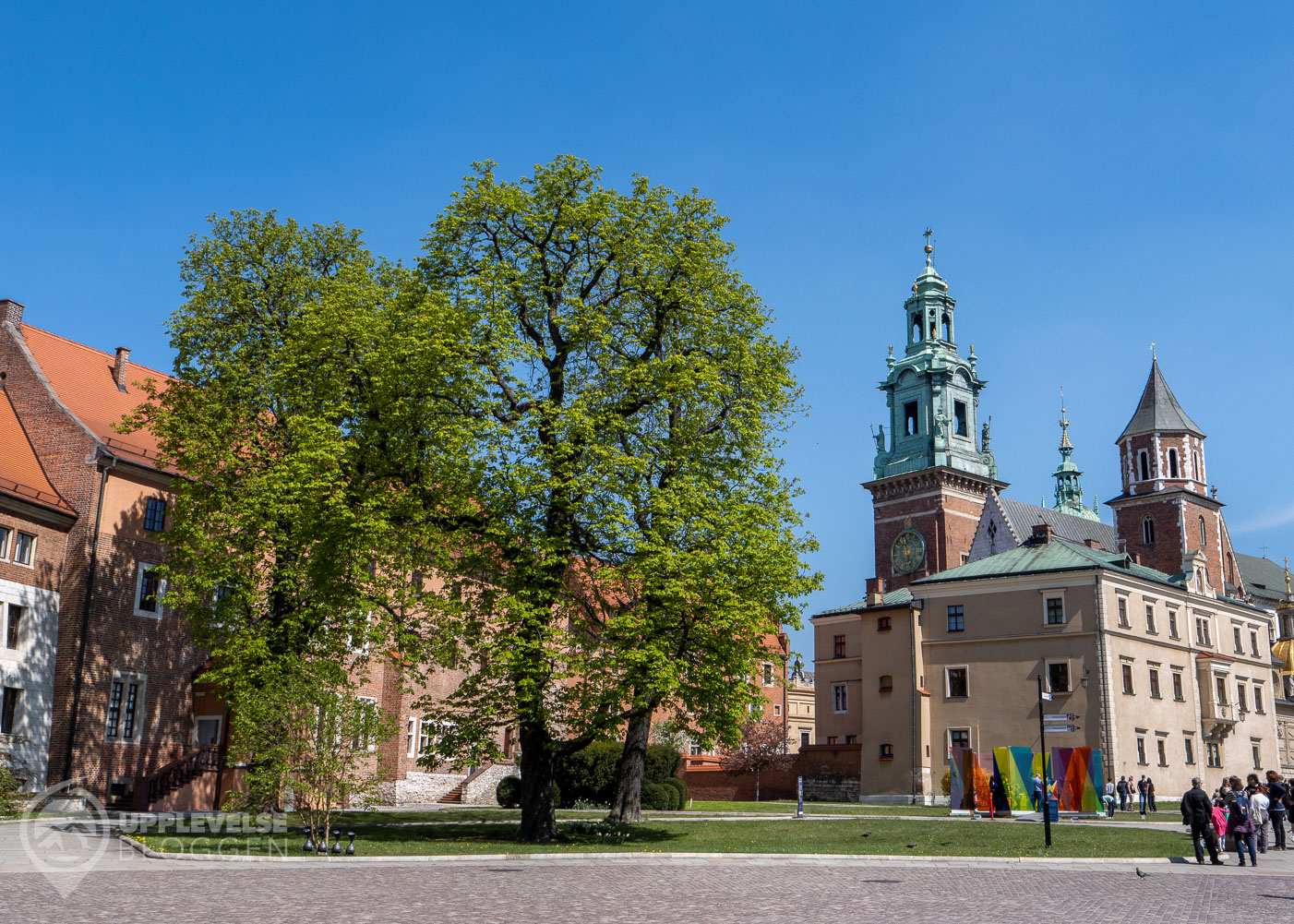 Wawel, det kungliga slottet i Krakow