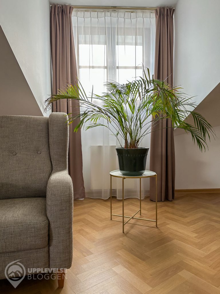 Uppgradering till stort rum på Ventus Rosa i Krakow