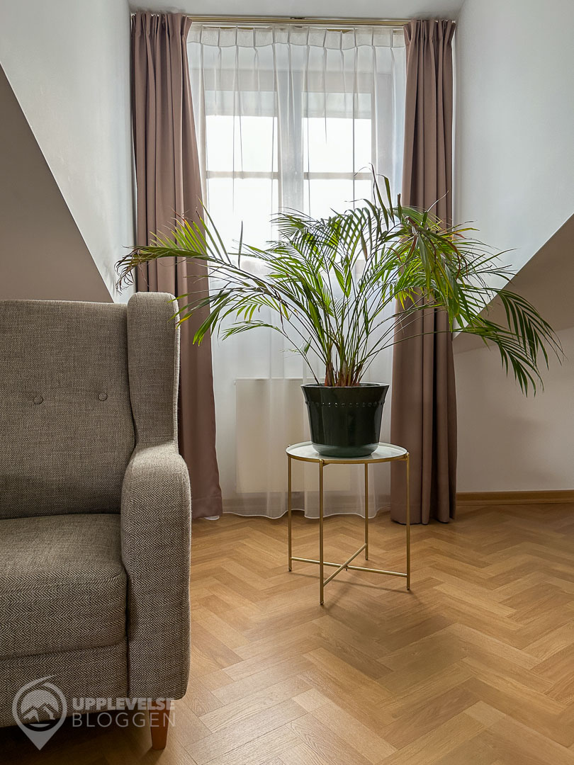 Uppgradering till stort rum på Ventus Rosa i Krakow