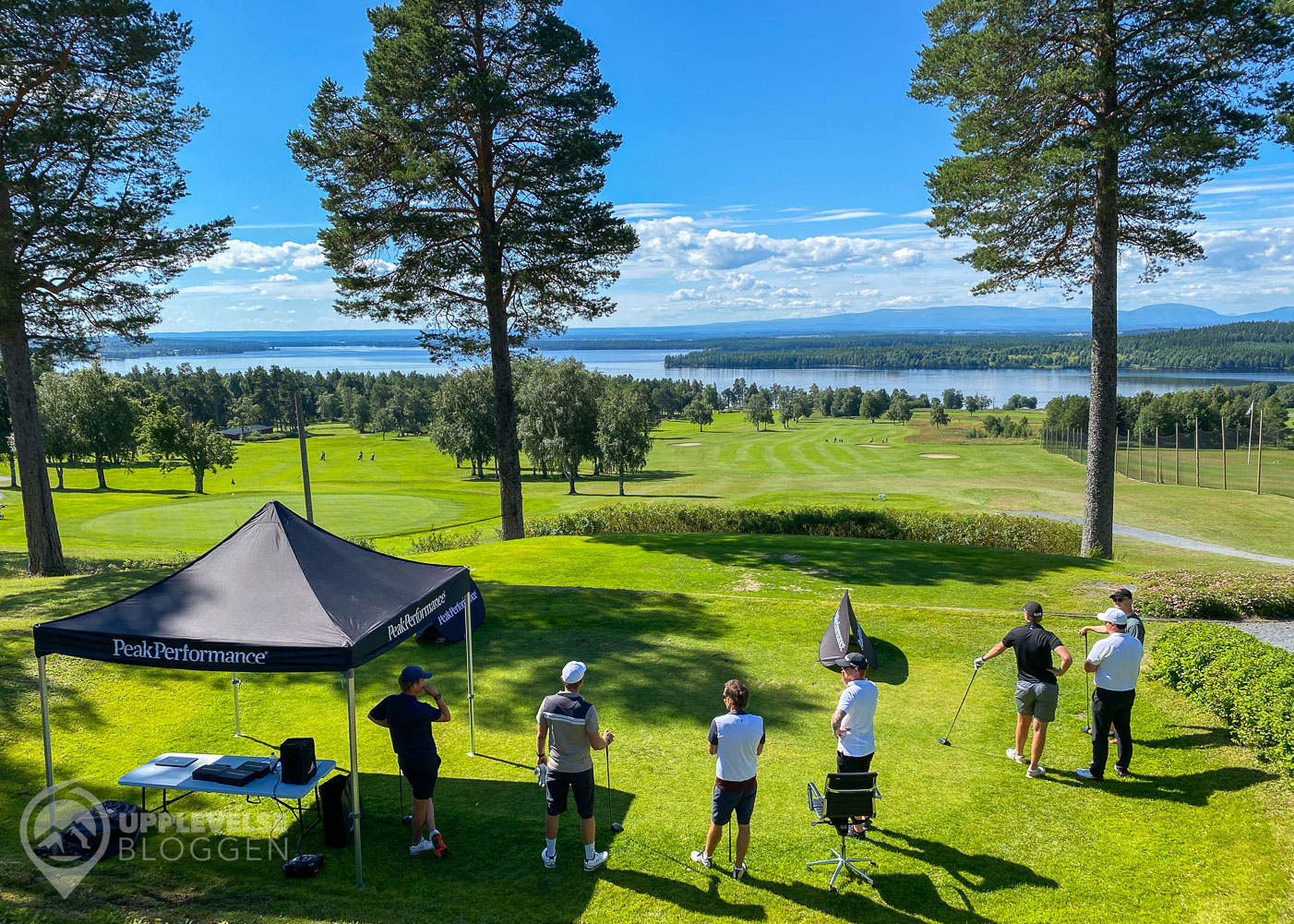 Tävling på Östersund Frösö Golfklubb