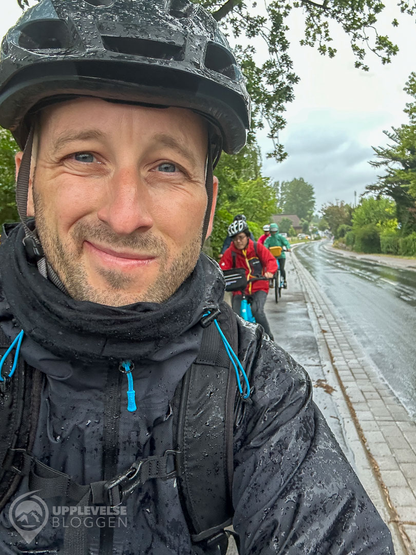 Regnig cykeldag i Tyskland