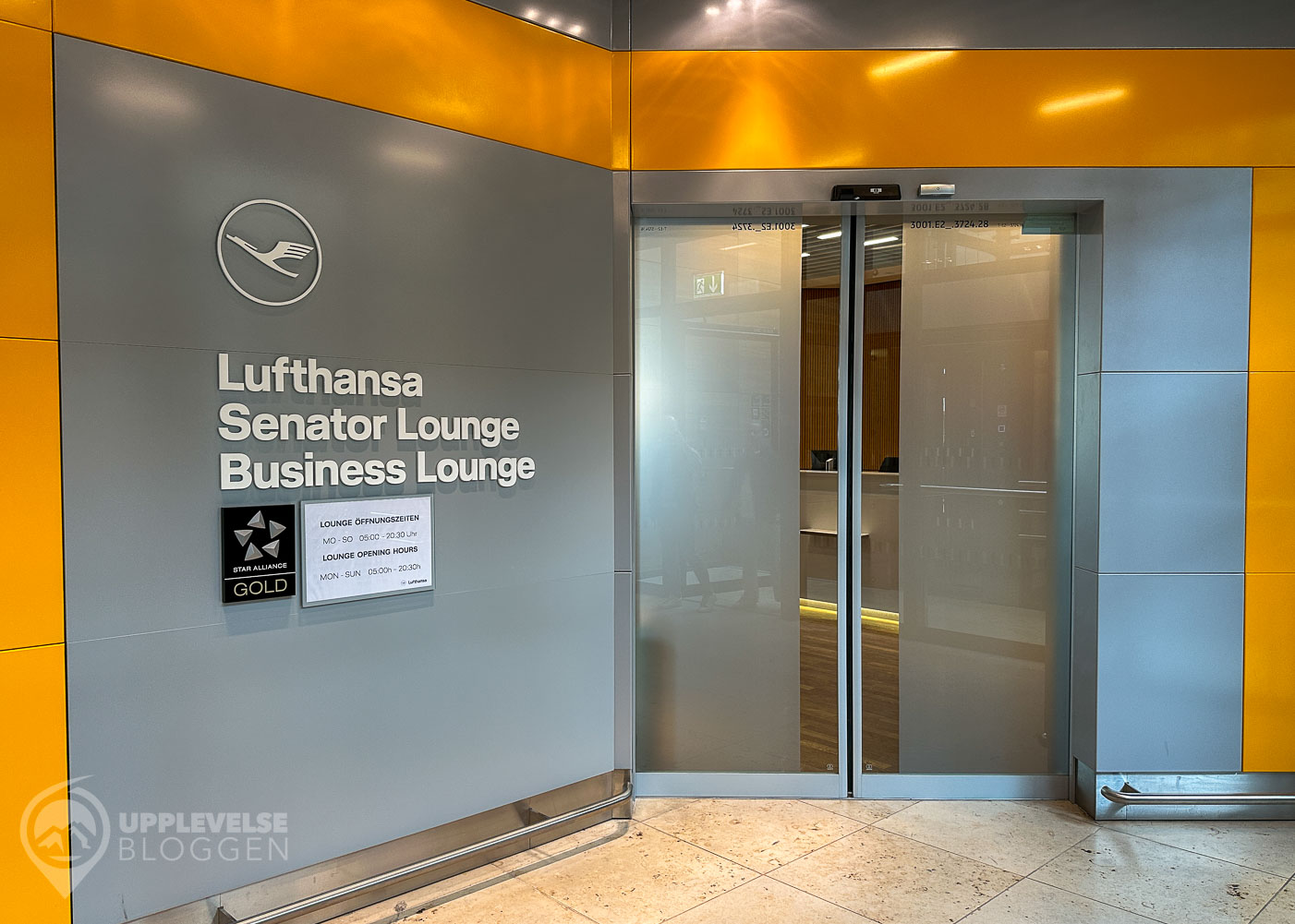 Lufthansa Business Lounge vid gate 20
