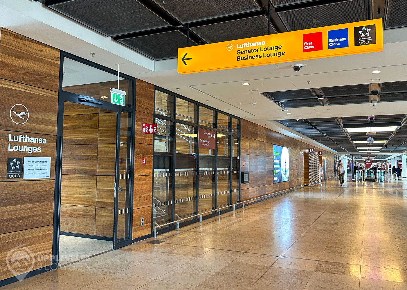 Lufthansa Business Lounge vid gate 20