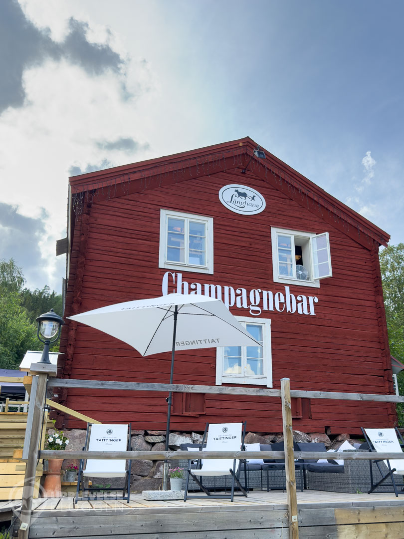Taittinger Champagnebar i Järvsö
