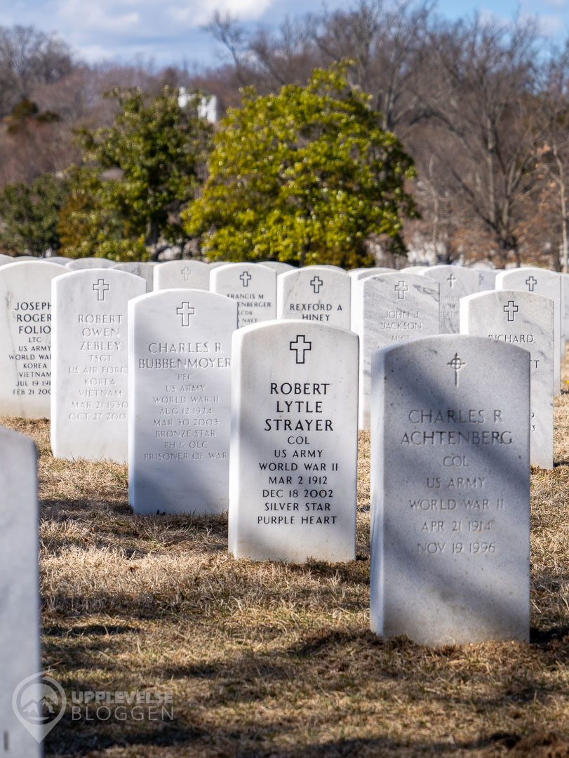 Robert Lytle Strayer, Arlington