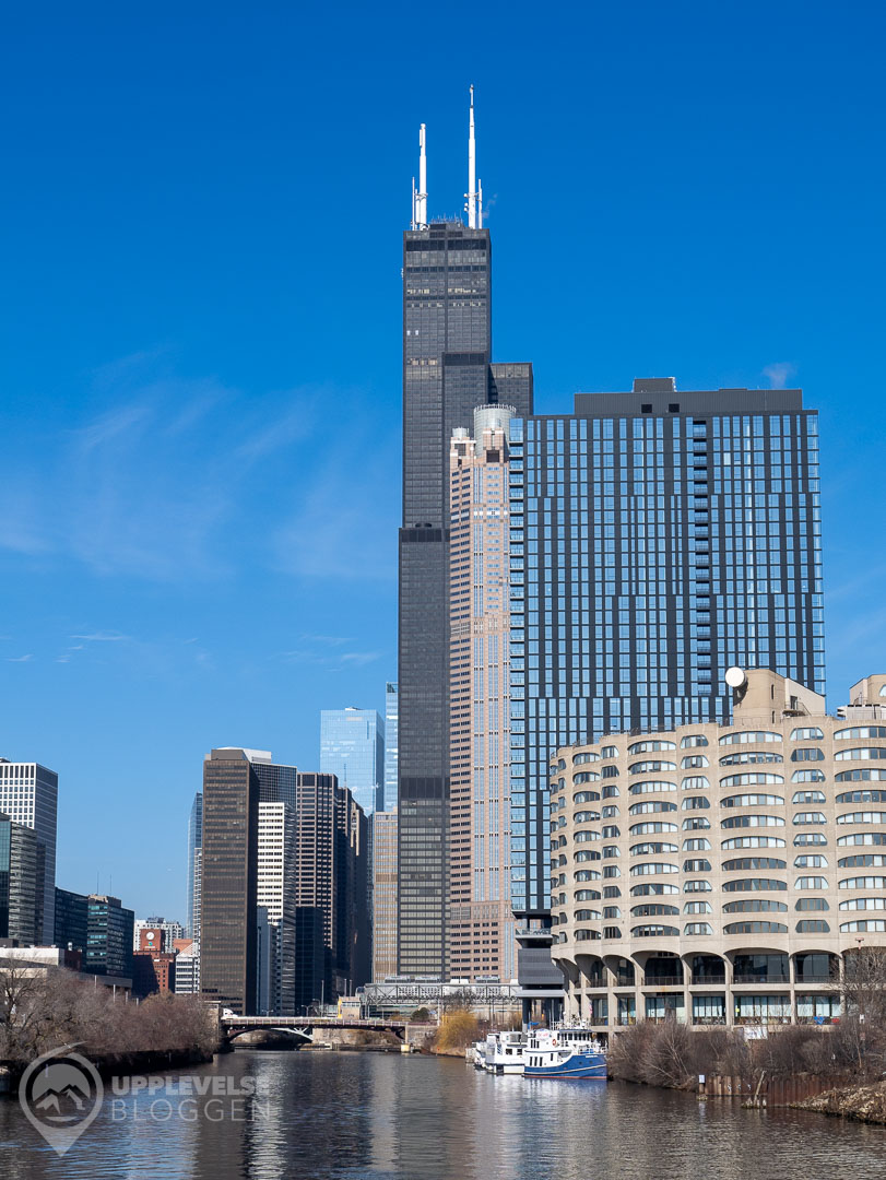 Willis Tower sett söderifrån