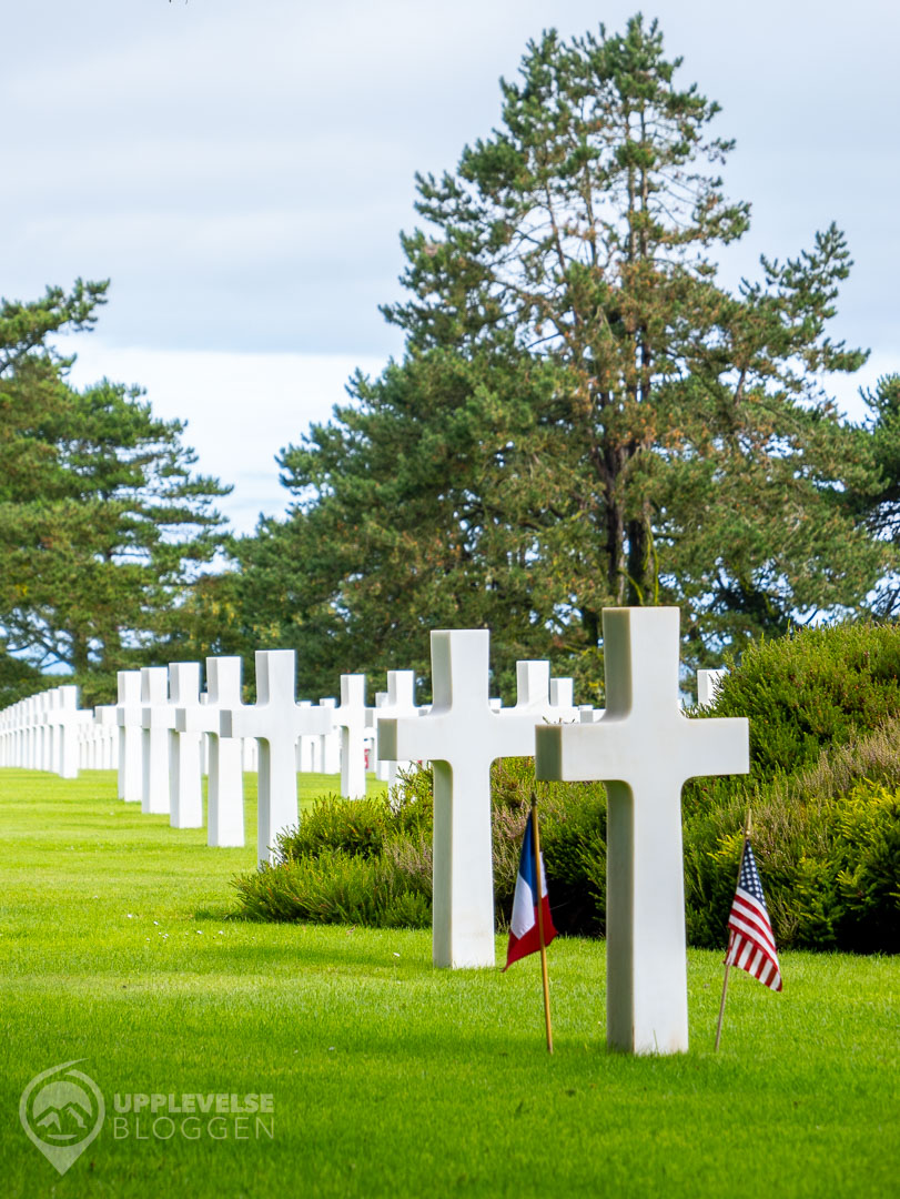 Amerikanska begravningsplatsen i Normandie