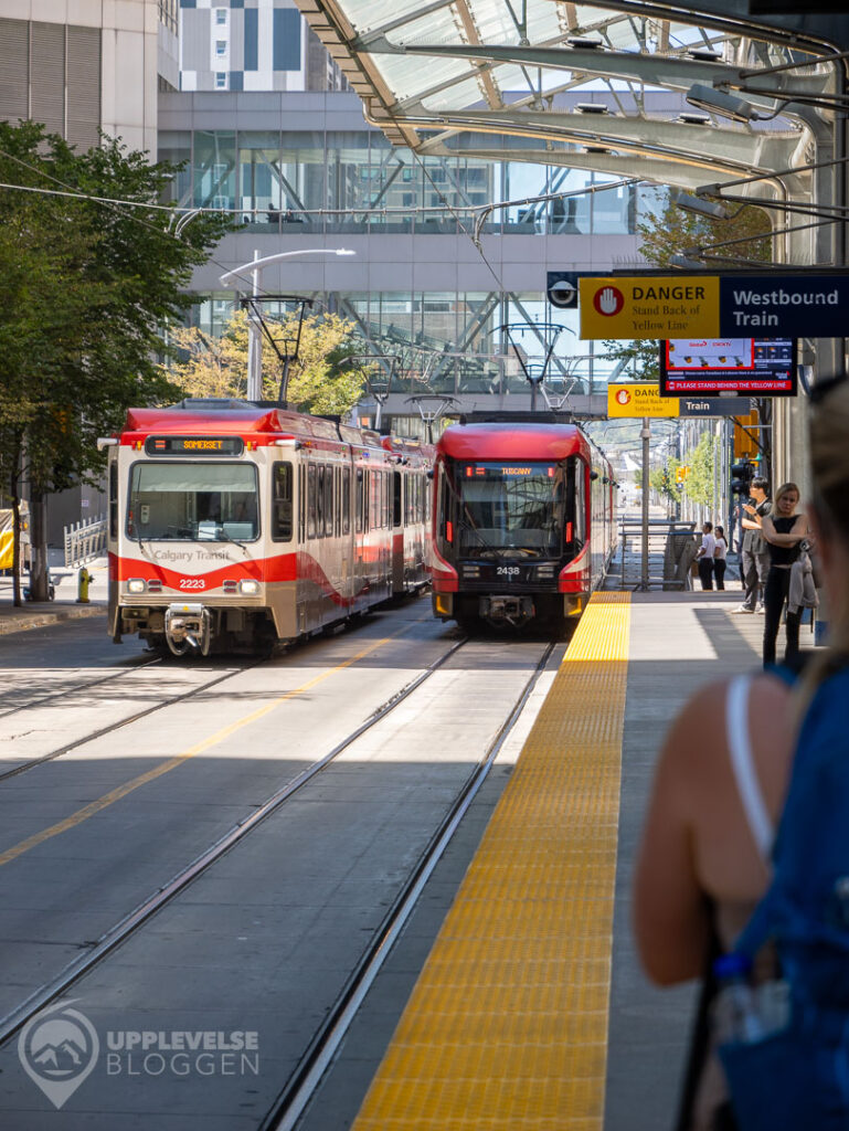 Spårvagnen längs 7 Ave