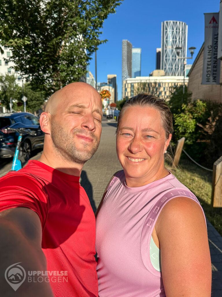Dryden & Maria på runcation i Calgary