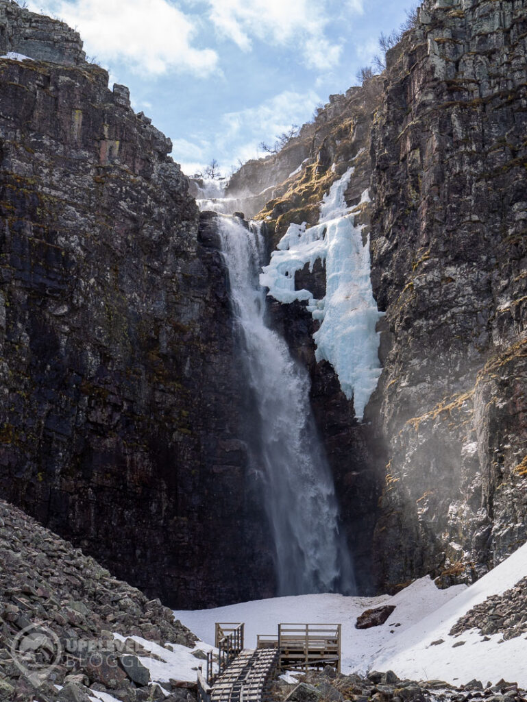 Njupeskär i maj - lågsäsong