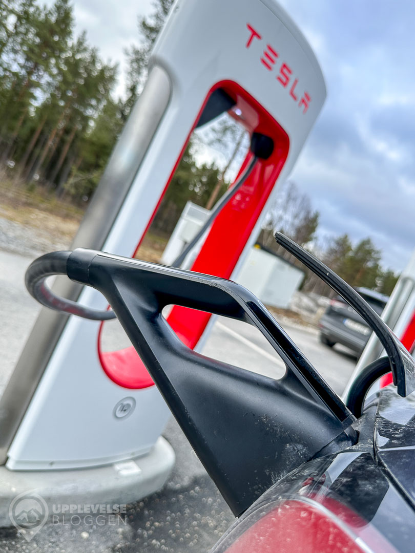 Tesla Supercharger i Åsarna