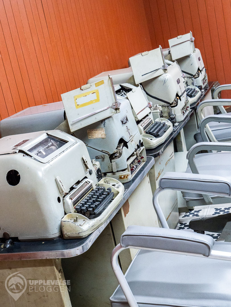 Skrivmaskiner i Independence Palace, Ho Chi Minh-staden