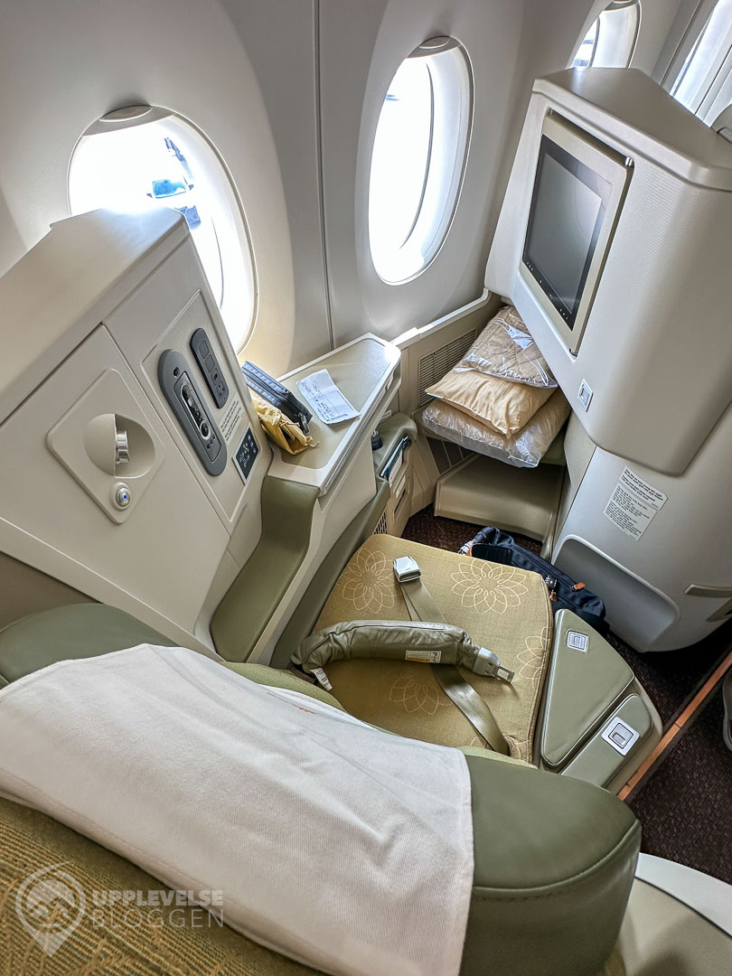 Säte 6A i Vietnam Airlines Business Class