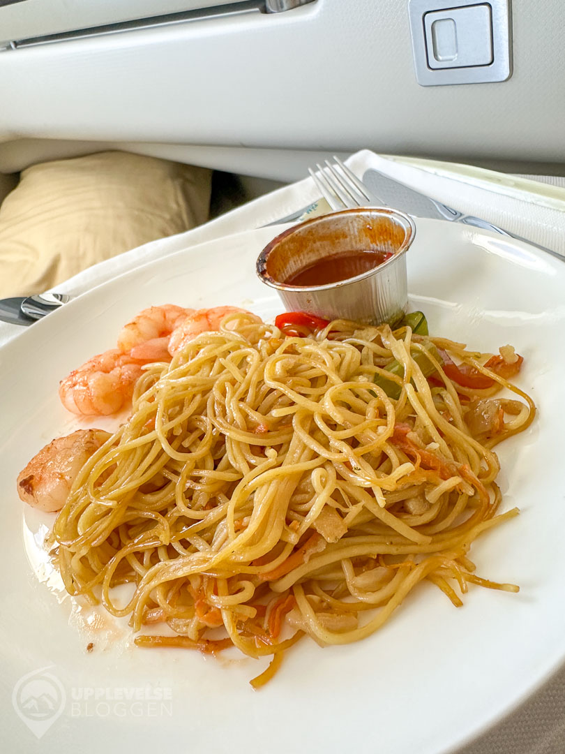 Nudlar som huvudrätt