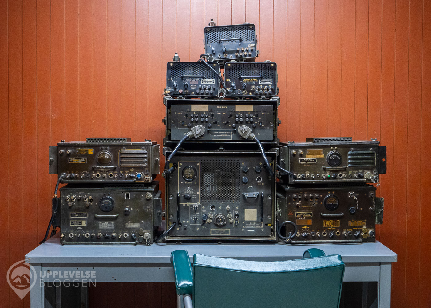 Utrustning nere i bunkern