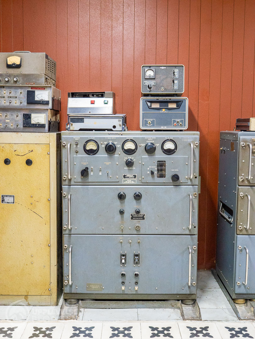 Utrustning nere i bunkern