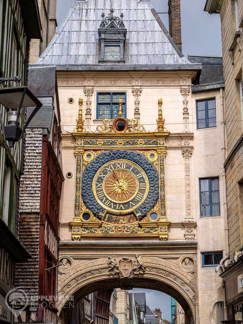 Le Gros-Horloge i Rouen