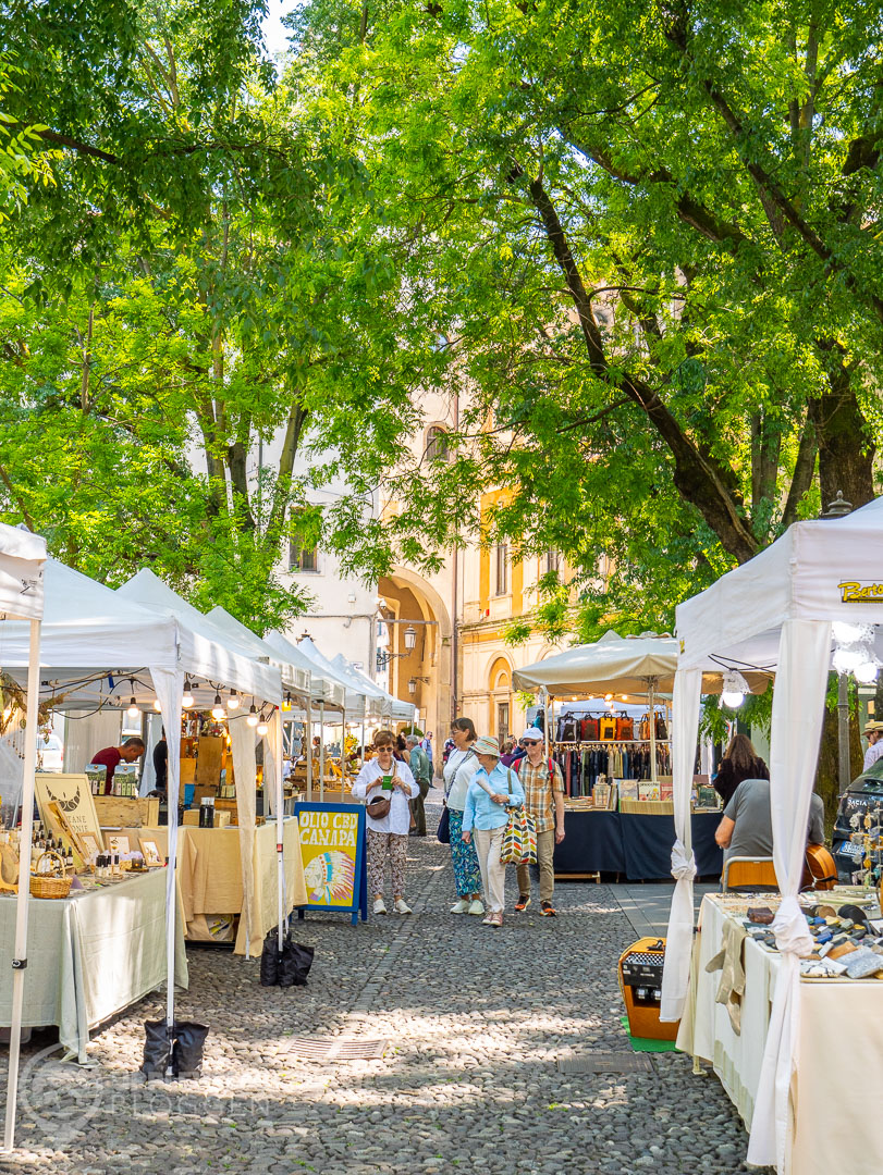 Sommarmarknad i Padova