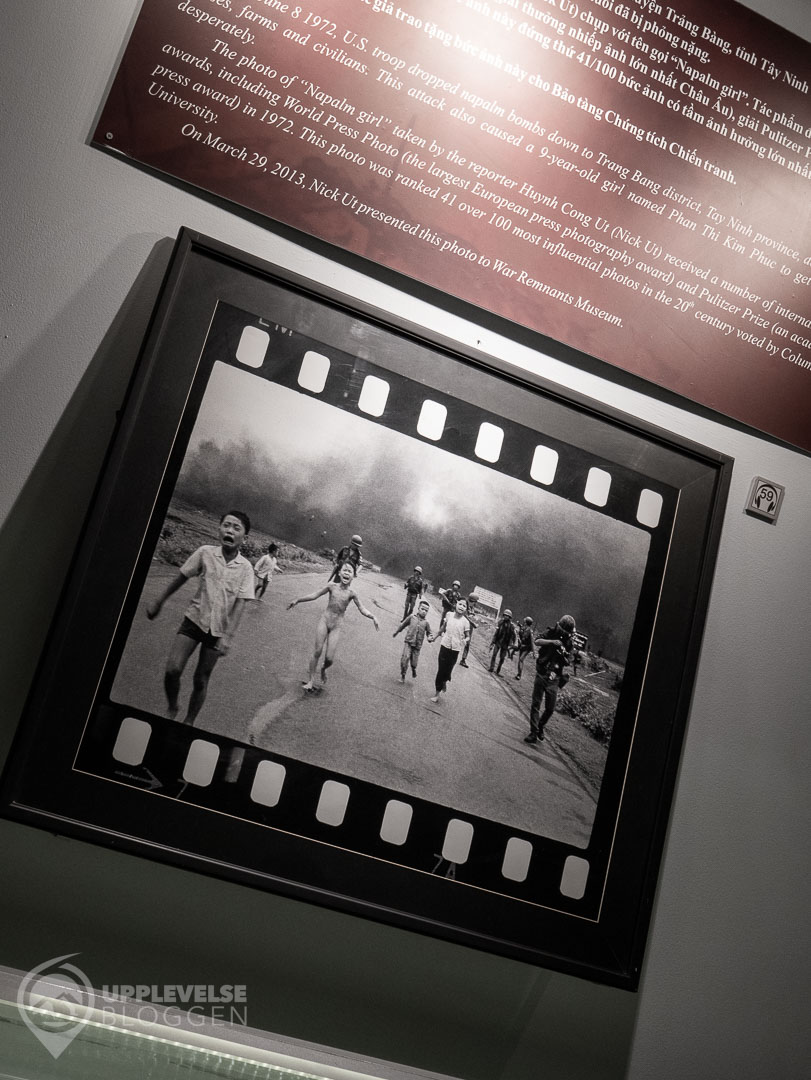 Terror of war - Napalm Girl på War Remnants Museum i HCMC