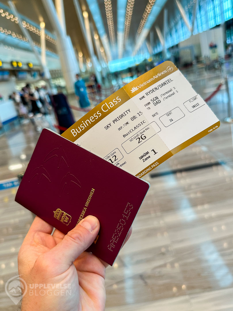 Business Class med Vietnam Airlines