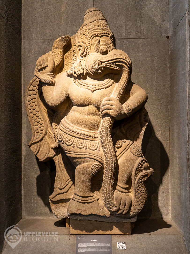 Skulptur på Cham-museet i Da Nang